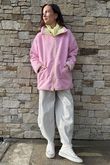 Beach Walk Fleece Jacket Pink